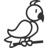The Sticker Family - Pájaro BD1