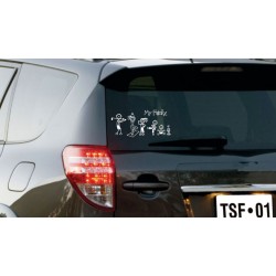 The Sticker Family - Cobaya GP1