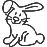 The Sticker Family - Conejo R1