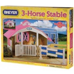Breyer - Establo 3 caballos - 1:12