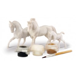 Breyer - Pinta tus Caballos - Set Familia 3 Caballos