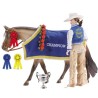 Breyer Traditional 1:9 - Accesorio Manta y Trofeos Champion